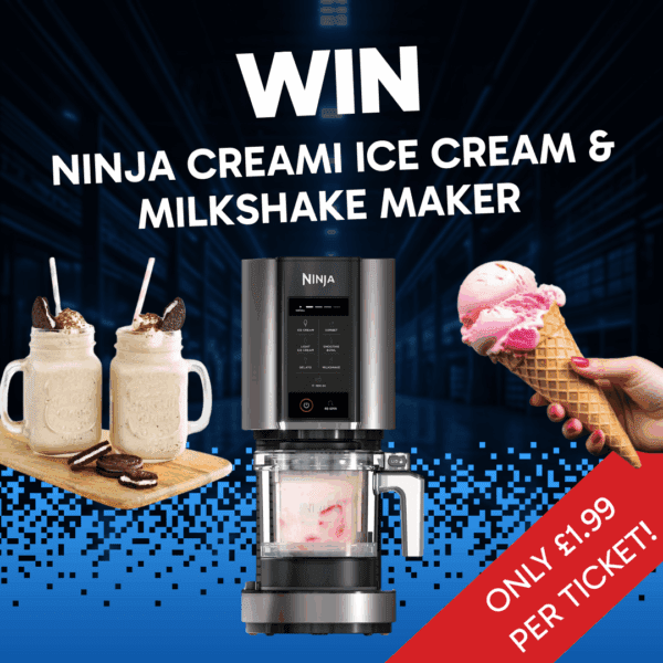 WIN THE NINJA CREAMi ICE CREAM & MILKSHAKE MAKER!